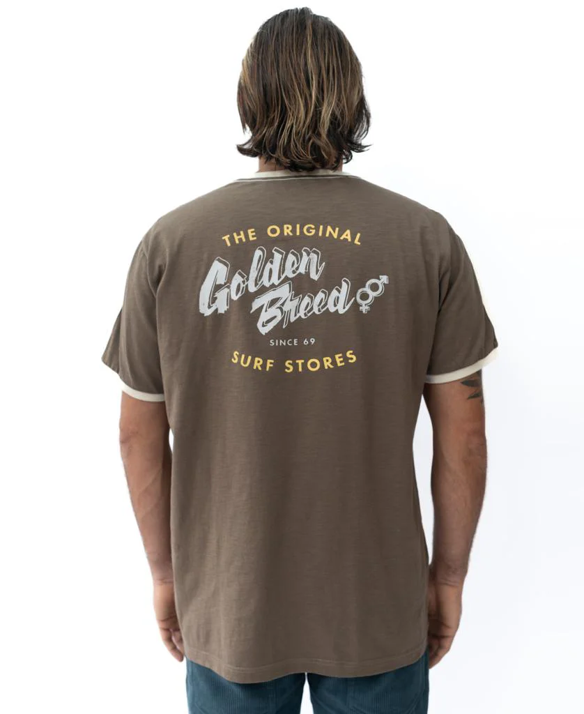 Break Ringer Tee | Wash Brown - Image 5