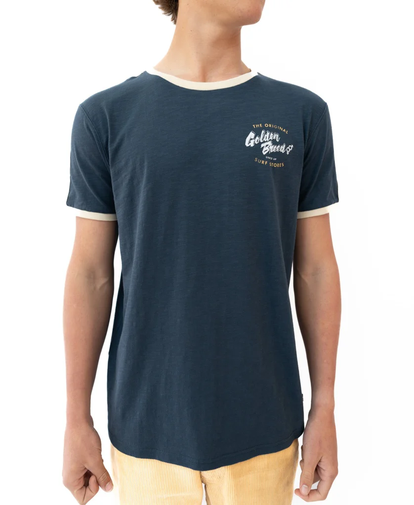 Break Ringer Tee | Navy - Image 4