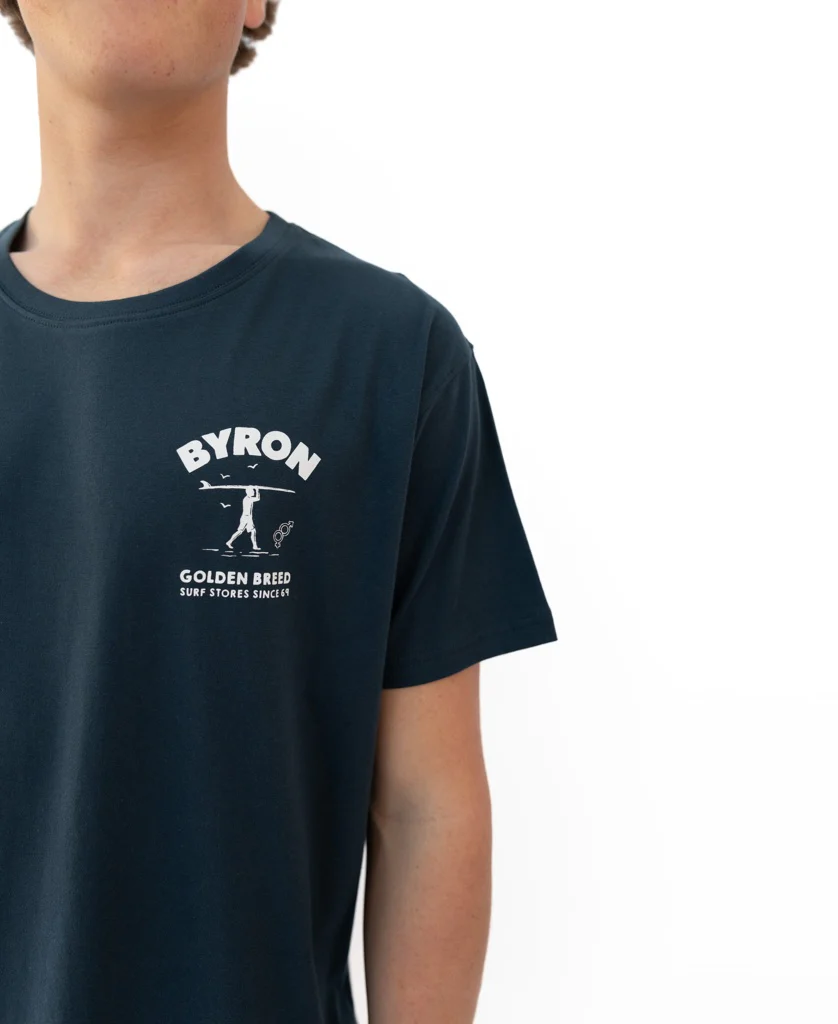 Byron Shanty Tee | Navy - Image 4