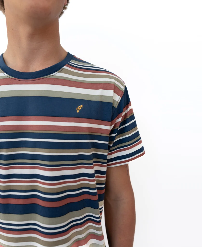 Canvas Stripe Tee - Image 3