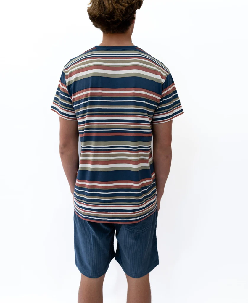 Canvas Stripe Tee - Image 4