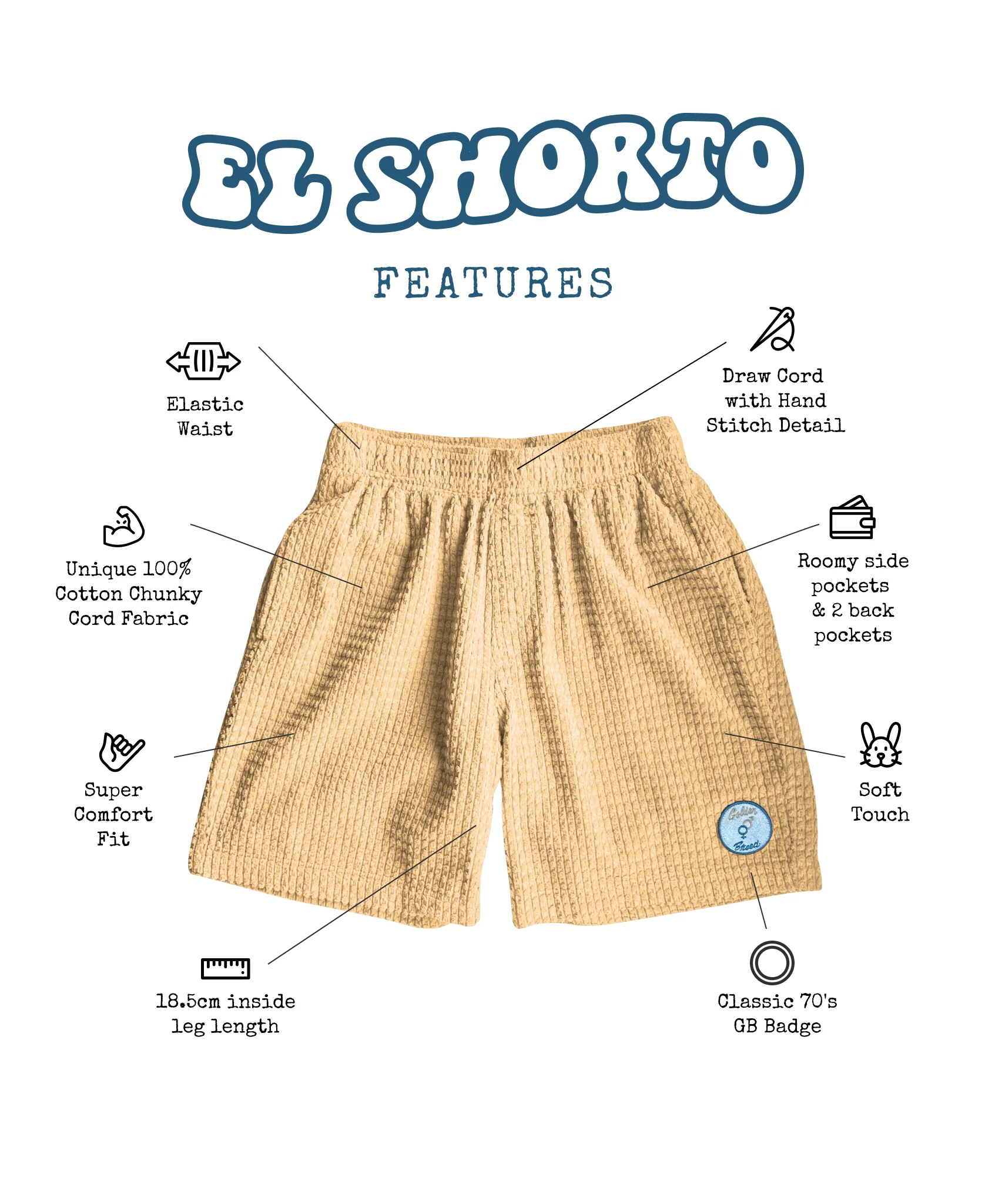 El Shorto Walkshort | Off White - Image 5