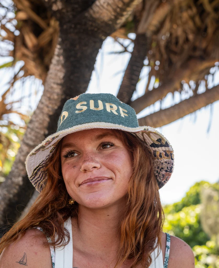 Ferry Terry Bucket Hat | Fern - Image 2