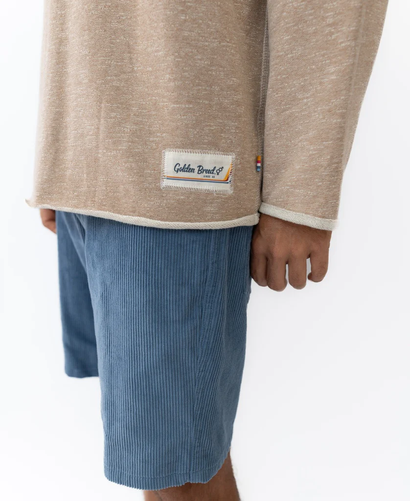 Fin 1/4 Zip Rag Top | Mocha Marle - Image 4