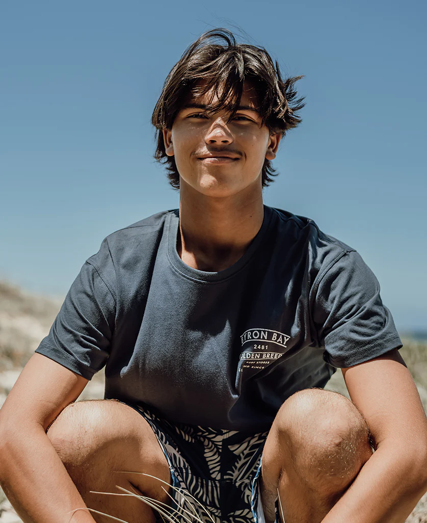 Byron Boards Tee | Navy - Image 3