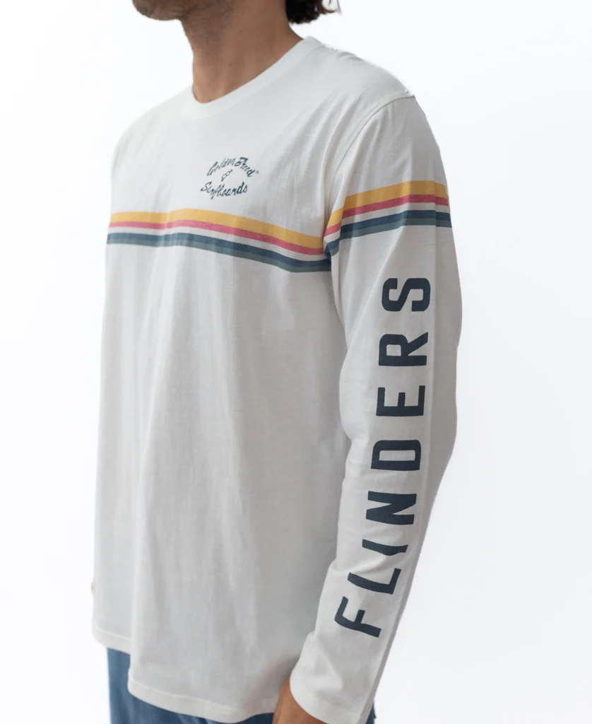 Flinders Cali LS Tee | Off White - Image 3
