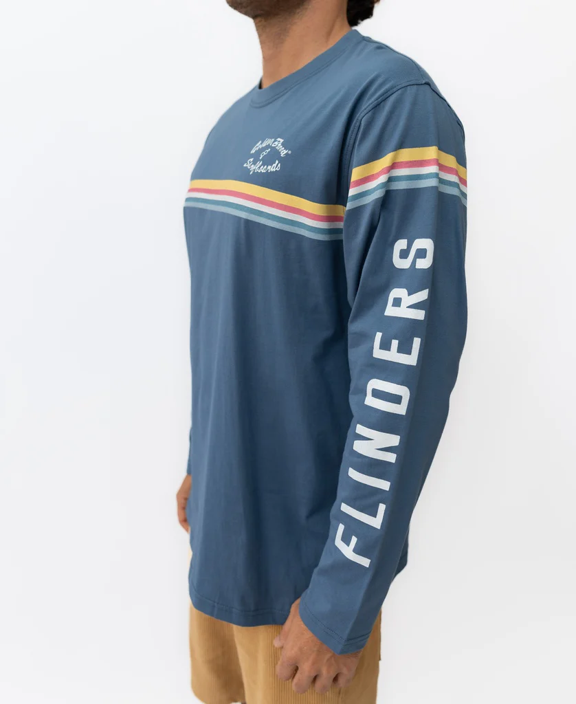 Flinders Cali LS Tee | Blue - Image 4