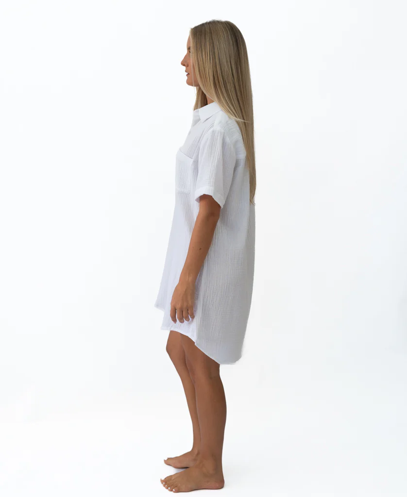 Bella Dress | White - Image 6