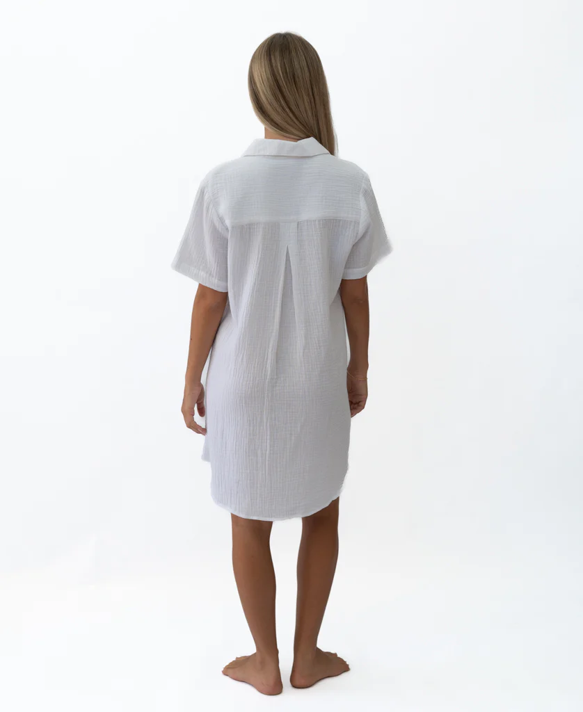 Bella Dress | White - Image 7