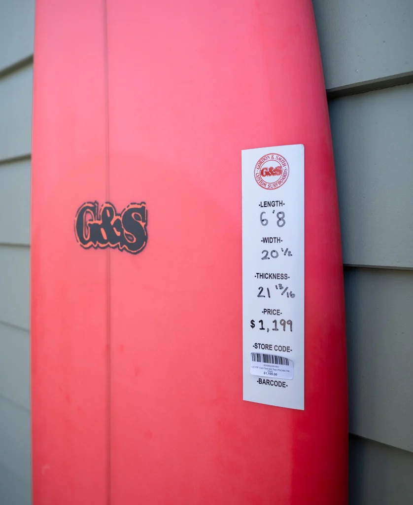 G&S 6'8 Cool Tool Mid Twin | Red - Image 3