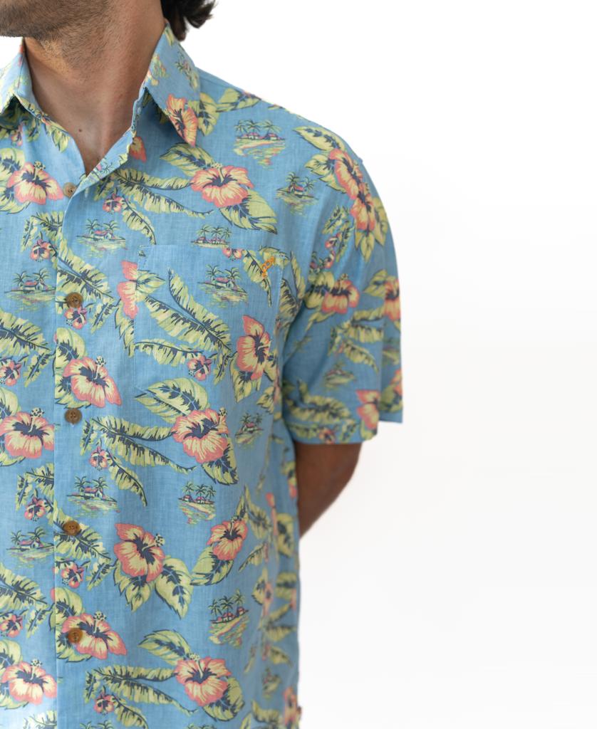 Howe Shirt | Azure Blue - Image 4