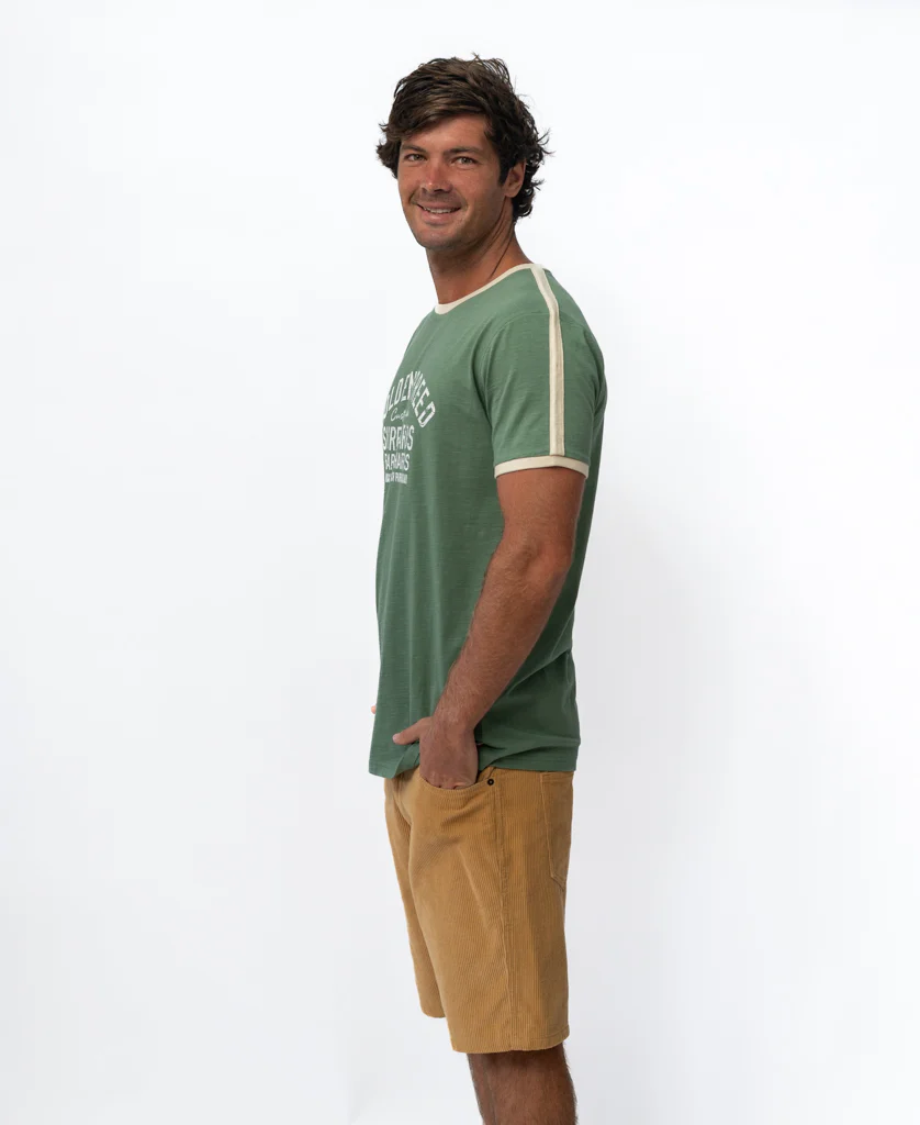 Kai Ringer Tee | Leaf Green - Image 4