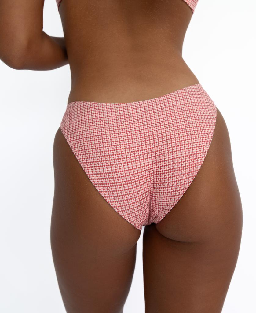 Millie Bottom | Pink Houndstooth - Image 5