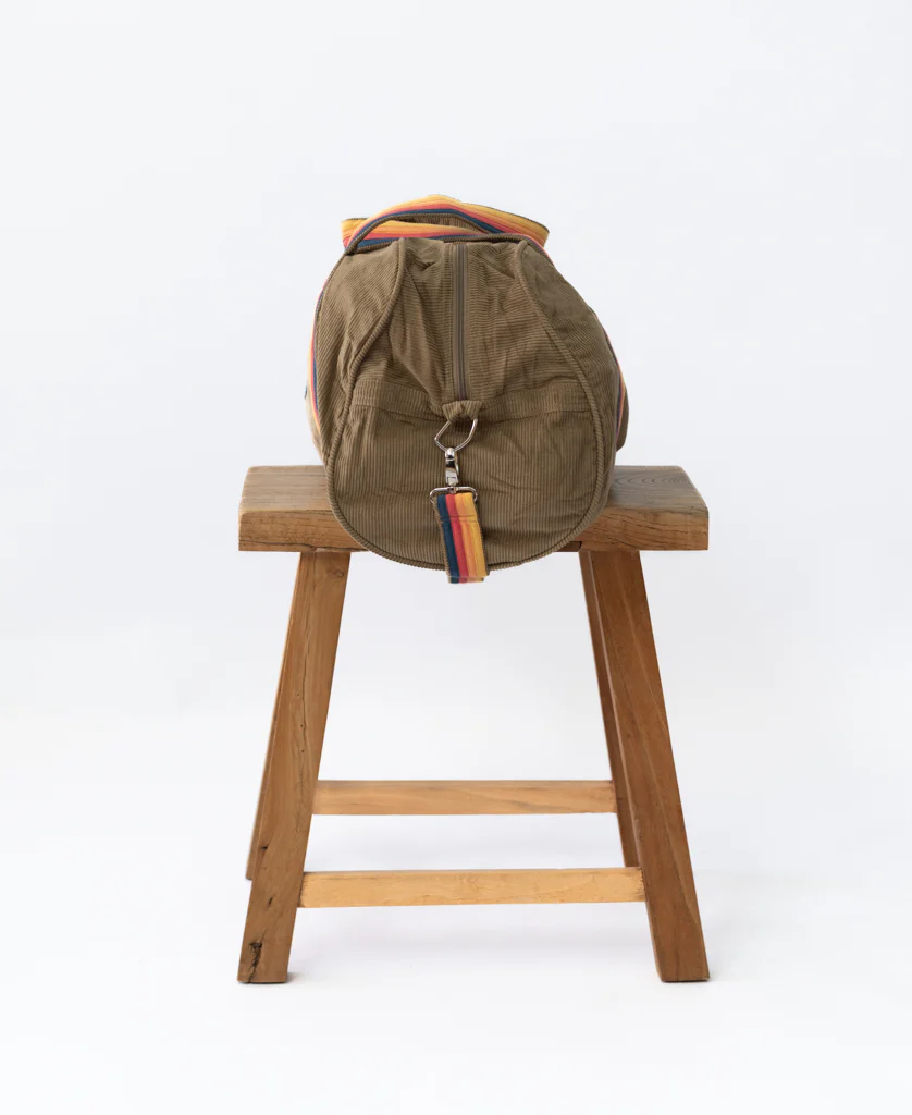 Long Island Cord Roll Bag | Taupe - Image 3