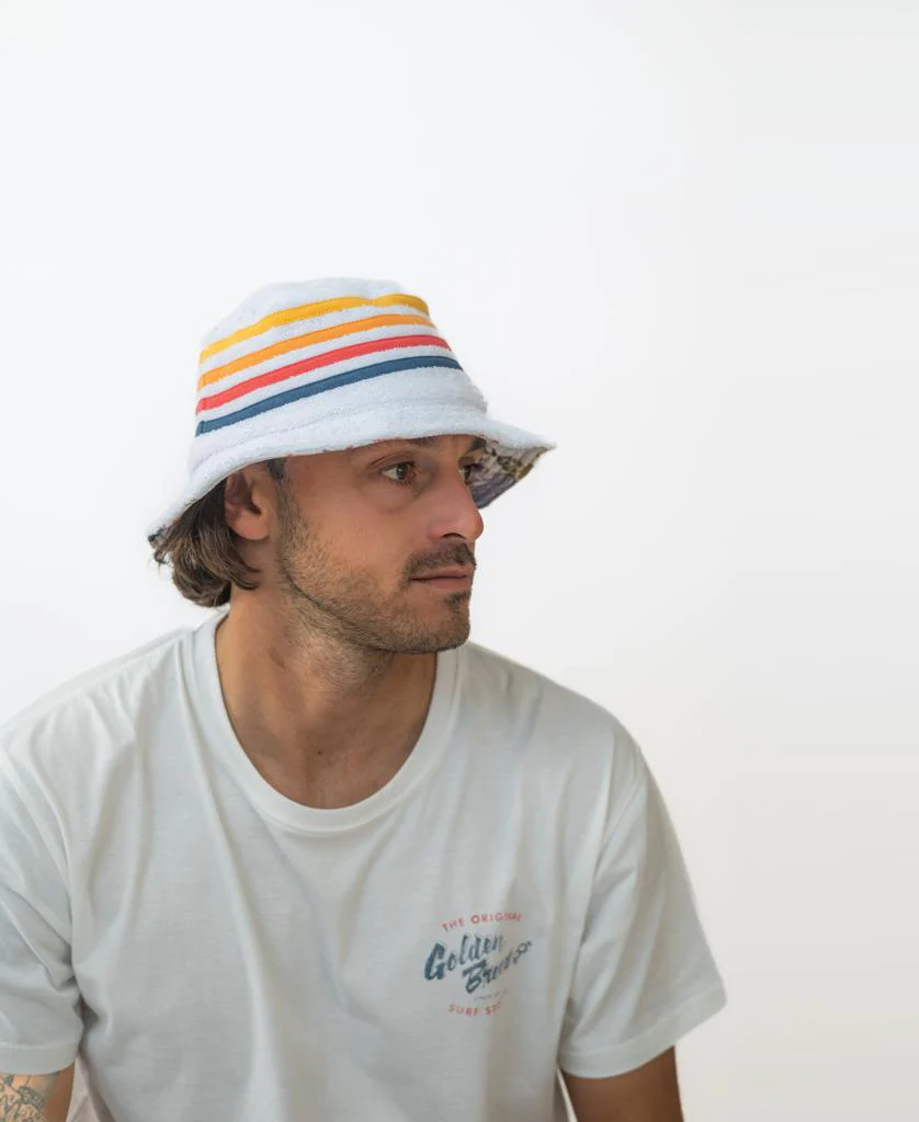 Long Island Terry Bucket Hat | Off White - Image 3