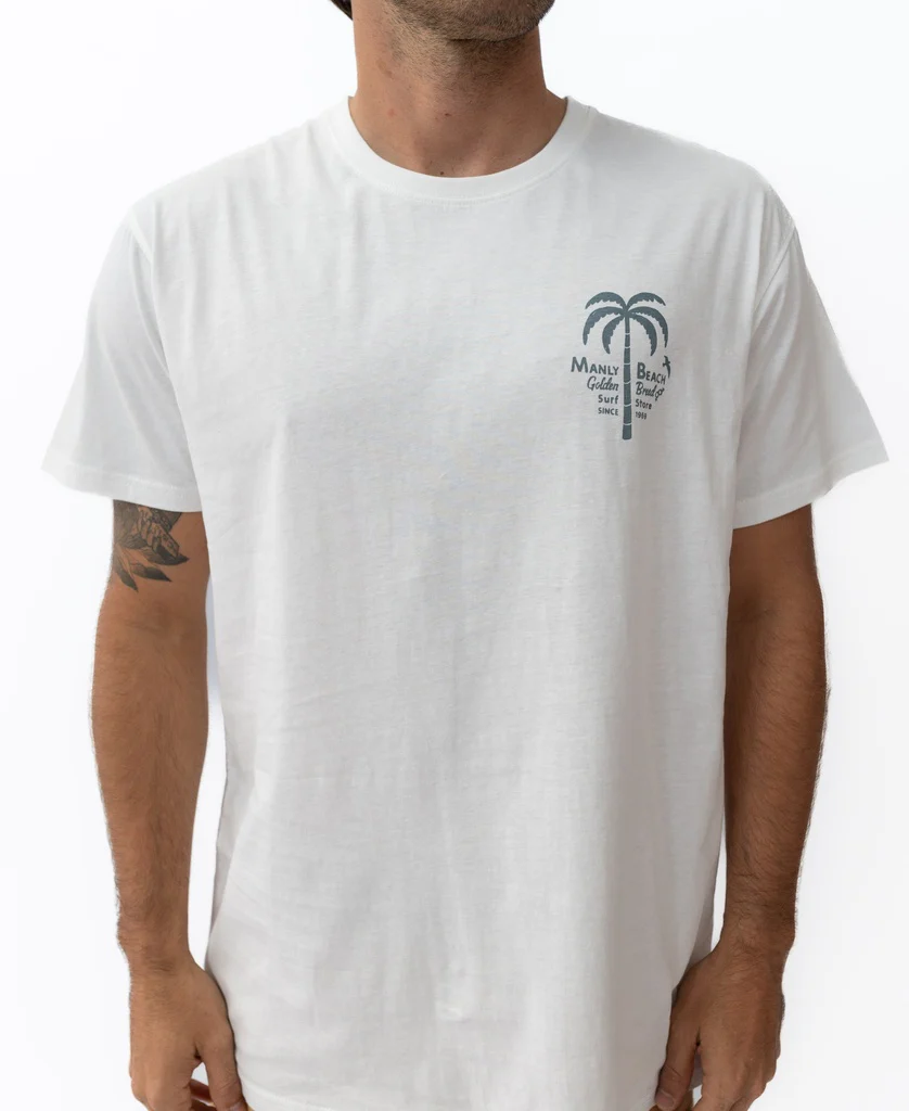 Manly Palm Loco Tee | Off White - Image 3