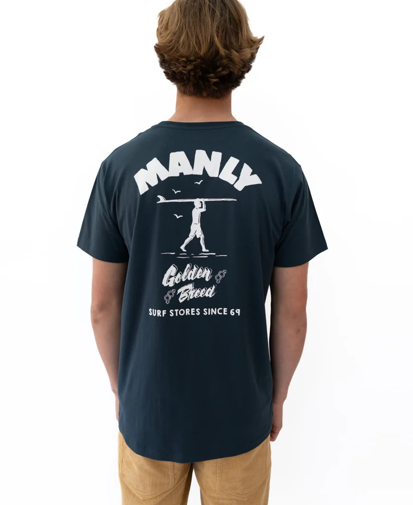 Manly Shanty Tee | Navy - Image 5