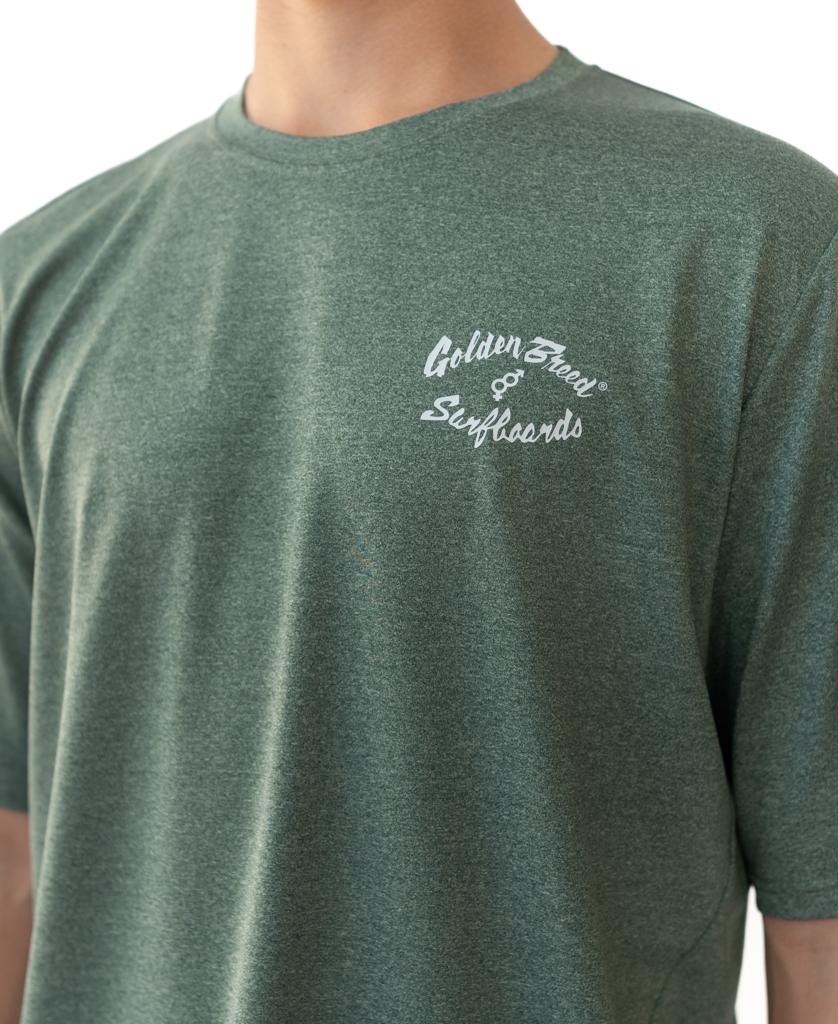 Nemo S/S Rash Shirt | Green Marle - Image 3