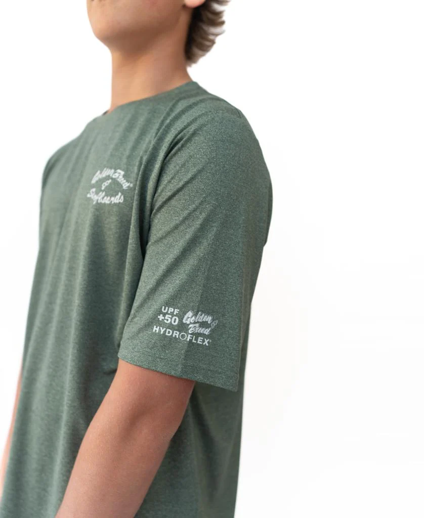 Nemo S/S Rash Shirt | Green Marle - Image 4