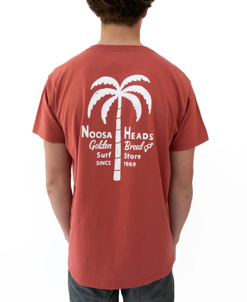 Noosa Palm Loco Tee | True Red - Image 5