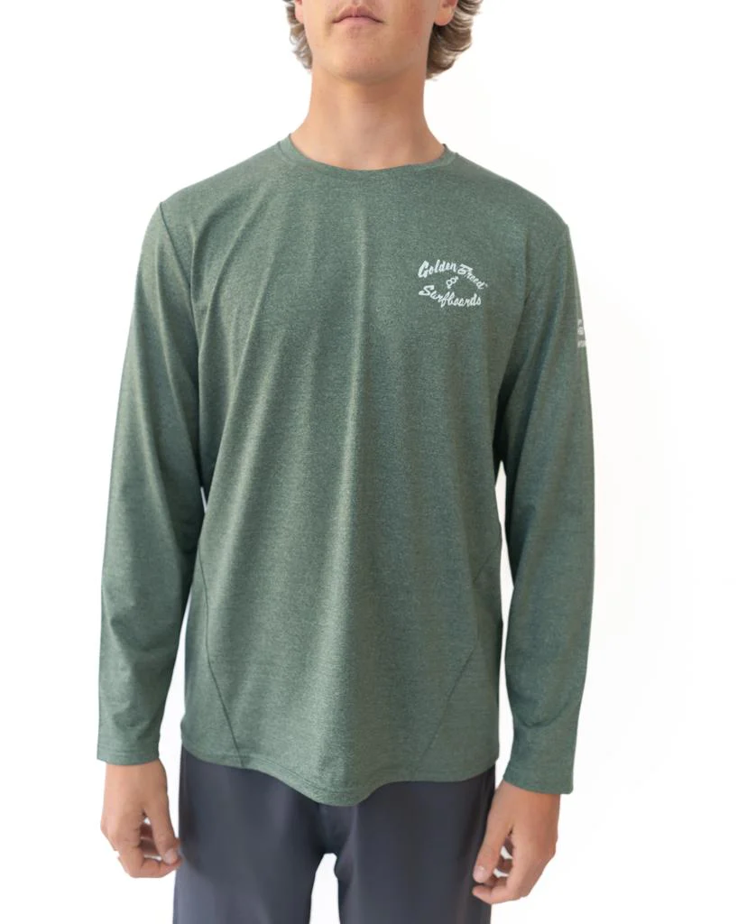 Pebbles L/S Rash Shirt | Green Marle - Image 3