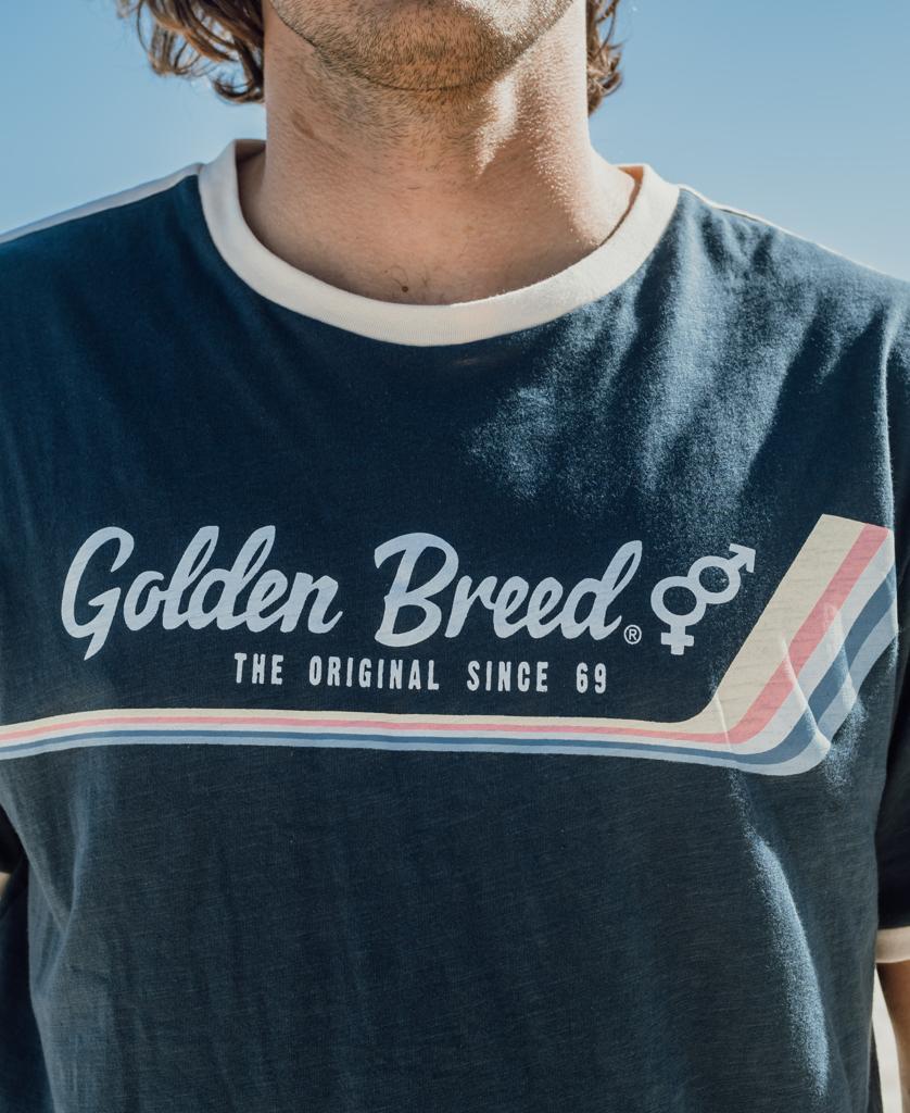 Retro Ringer Tee | Navy - Image 3