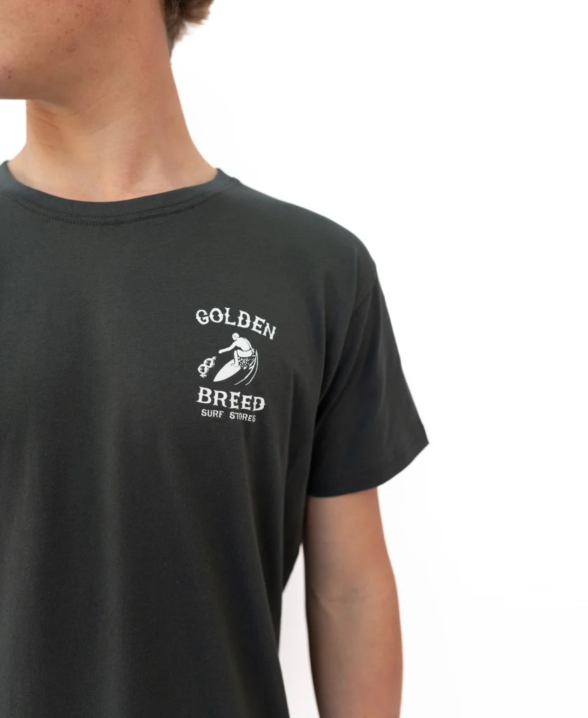Surf Gang Tee | Wash Black - Image 4